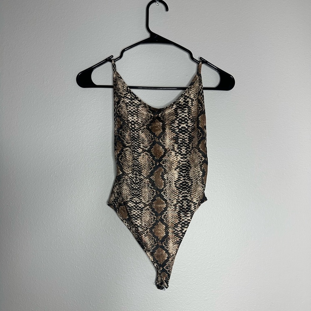 Snake skin bodysuit